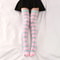 Vibrant Multi Tone Over Knee Aesthetic Socks 0