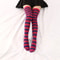 Vibrant Multi Tone Over Knee Aesthetic Socks 2