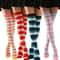 Vibrant Multi Tone Over Knee Aesthetic Socks 4