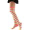 Vibrant Multi Tone Over Knee Aesthetic Socks 8