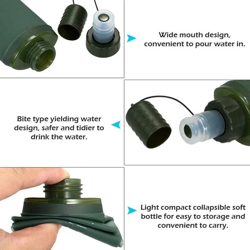 Flexible Compression Hydration Flask 2