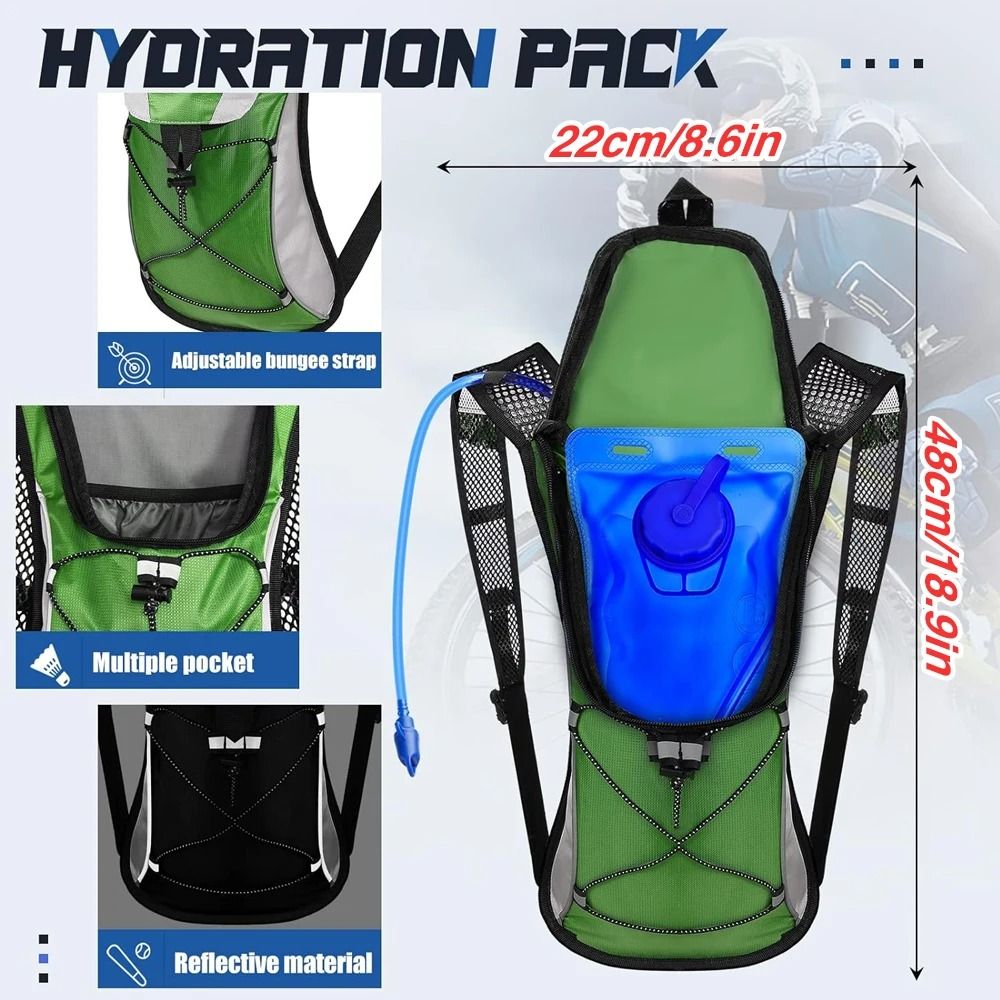 Ultra Lightweight Aerodynamic Hydration Pack 1