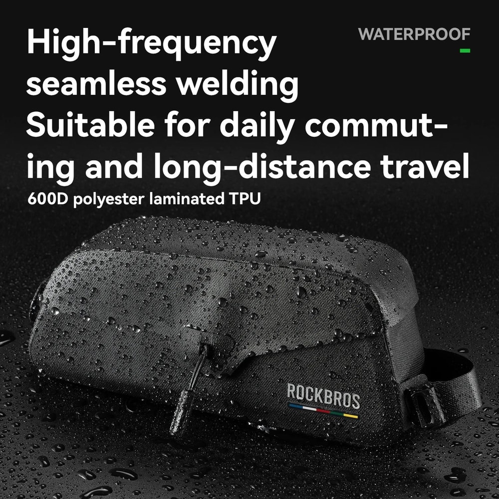 Magnetic Access Waterproof Top Tube Bag 2