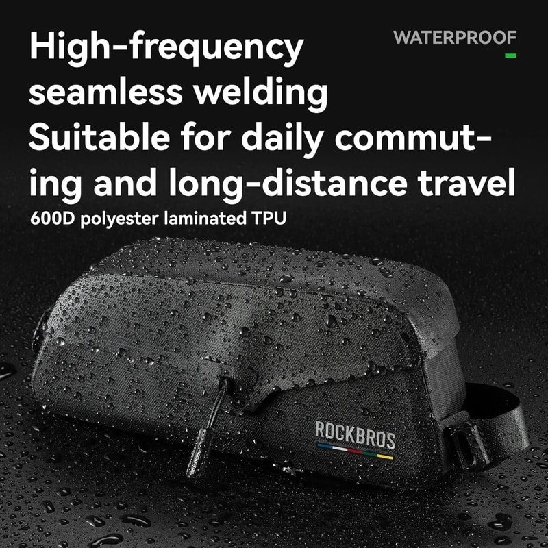 Magnetic Access Waterproof Top Tube Bag 2