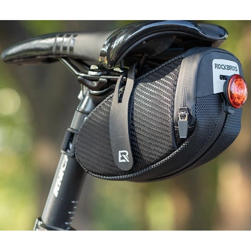 Aerodynamic 3D Shell Reinforced Saddle Bag 1