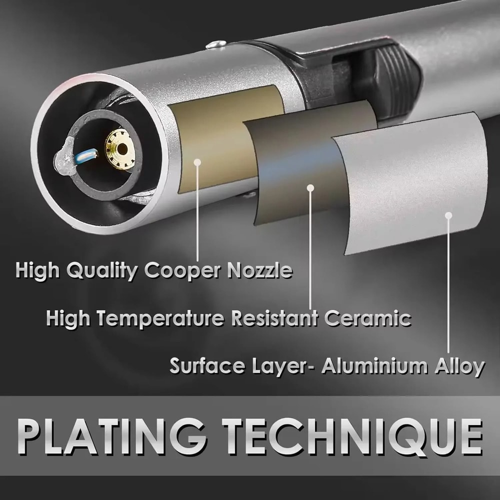 Precision Windproof Jet Flame Pen Torch 2