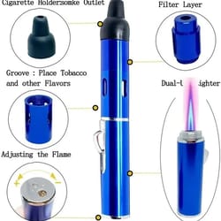 multi-function windproof aromatherapy pen torch