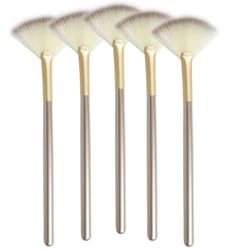 professional fiber soft touch fan applicator set