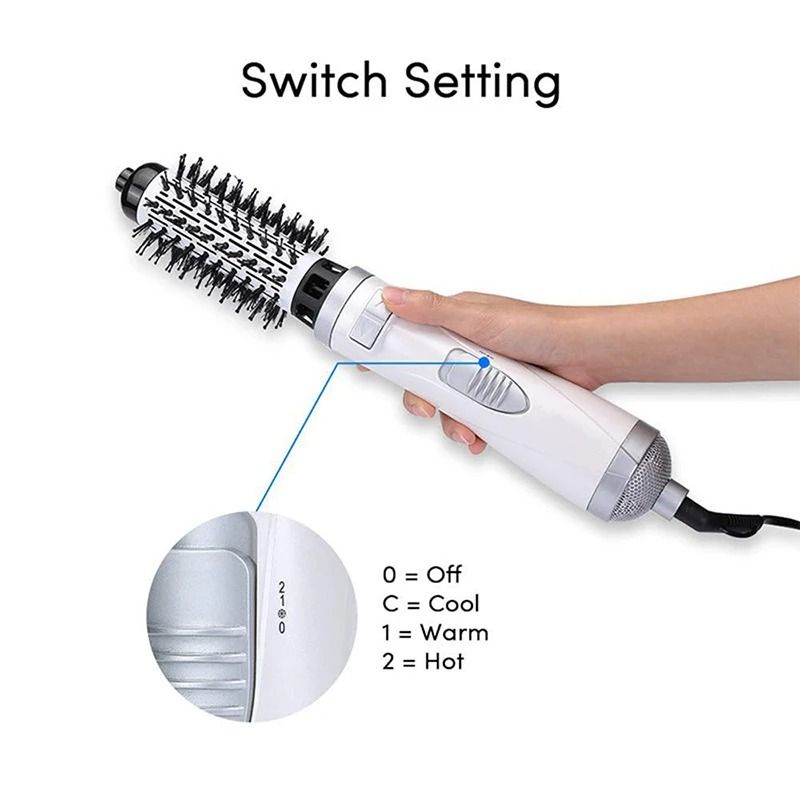 Professional 2In1 Thermal Rotation Hair System 3