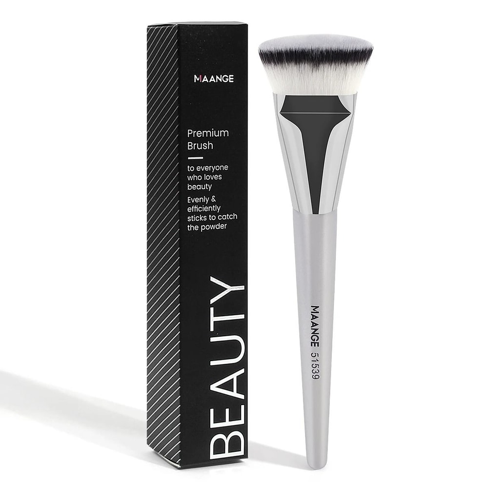 Skin Friendly Flat Head Foundation And Buffing Tool 12