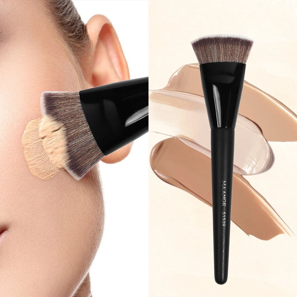 Skin Friendly Flat Head Foundation And Buffing Tool 4