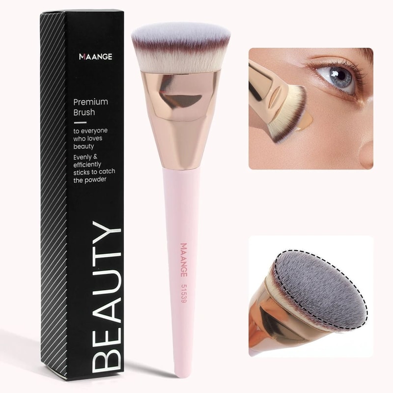 Skin Friendly Flat Head Foundation And Buffing Tool 6