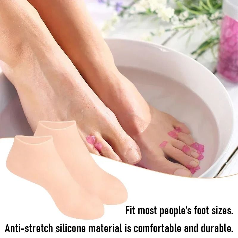Full Coverage Hydrogel Moisturizing Foot Sleeves 1