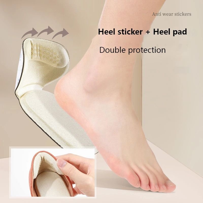 Anatomical T Shape Heel Cushion And Friction Shield 4
