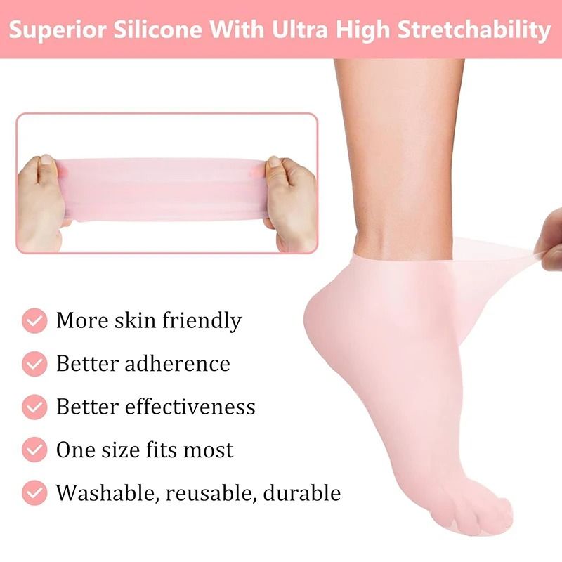 Anti Crack Intensive Hydration Foot Spa Sleeves 2