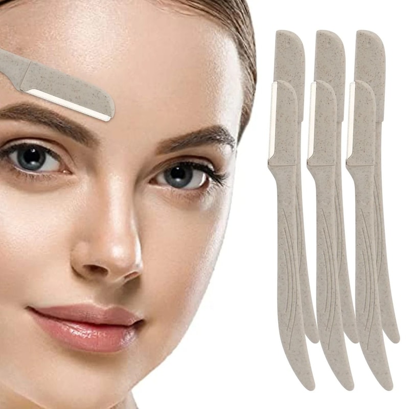 Biodegradable Wheat Straw Precision Brow Groomers 5