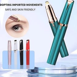 precision electric eyebrow epilator and facial shaper