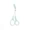 Pink Precision Brow Sculpting Scissors With Integrated Comb 9