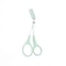 Pink Precision Brow Sculpting Scissors With Integrated Comb 9