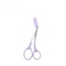 Pink Precision Brow Sculpting Scissors With Integrated Comb 10