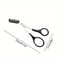 Pink Precision Brow Sculpting Scissors With Integrated Comb 1