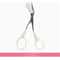 Pink Precision Brow Sculpting Scissors With Integrated Comb 7