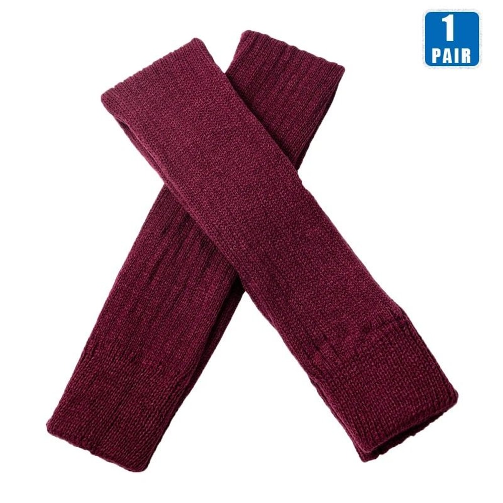 Over Knee Thermal Gaiters With Hollowed Heel Design 6