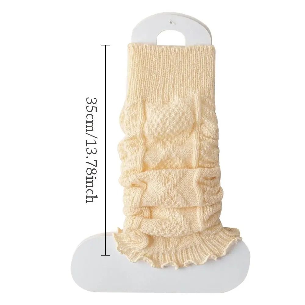 Minimalist Solid Knit Lolita Thermal Sleeves 5