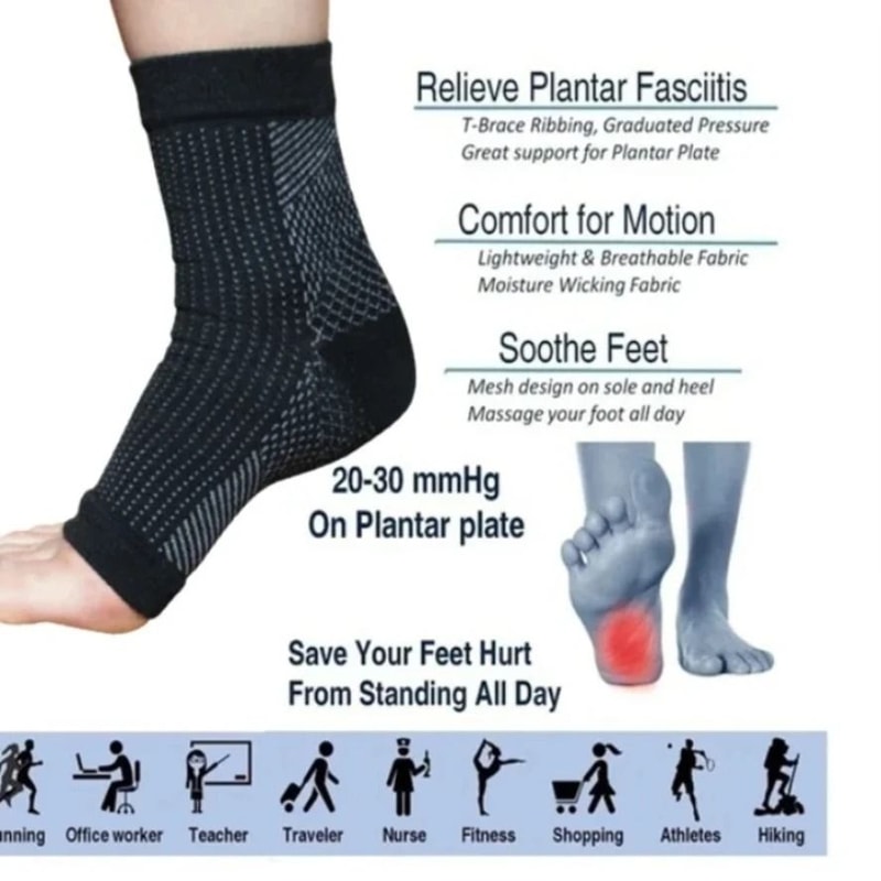 Neuropathy And Tendonitis Support Compression Sleeves 4