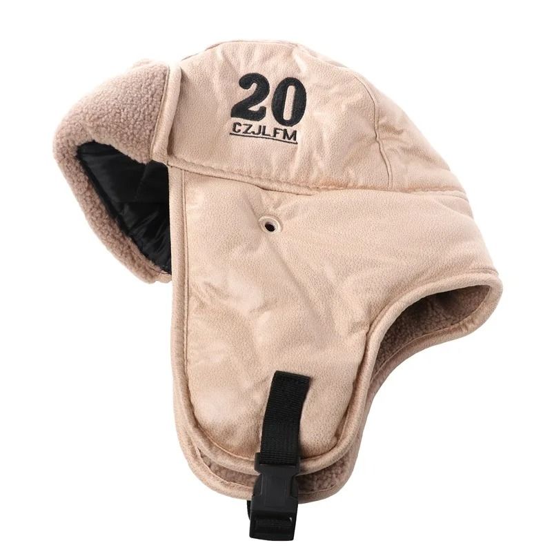 Synthetic Leather Thermal Bomber And Pilot Hat 3