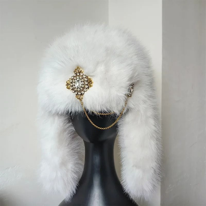 Diamond Quilted Luxury Thermal Bomber Cap 1