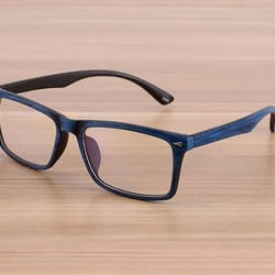 wood pattern vintage retro optical frames