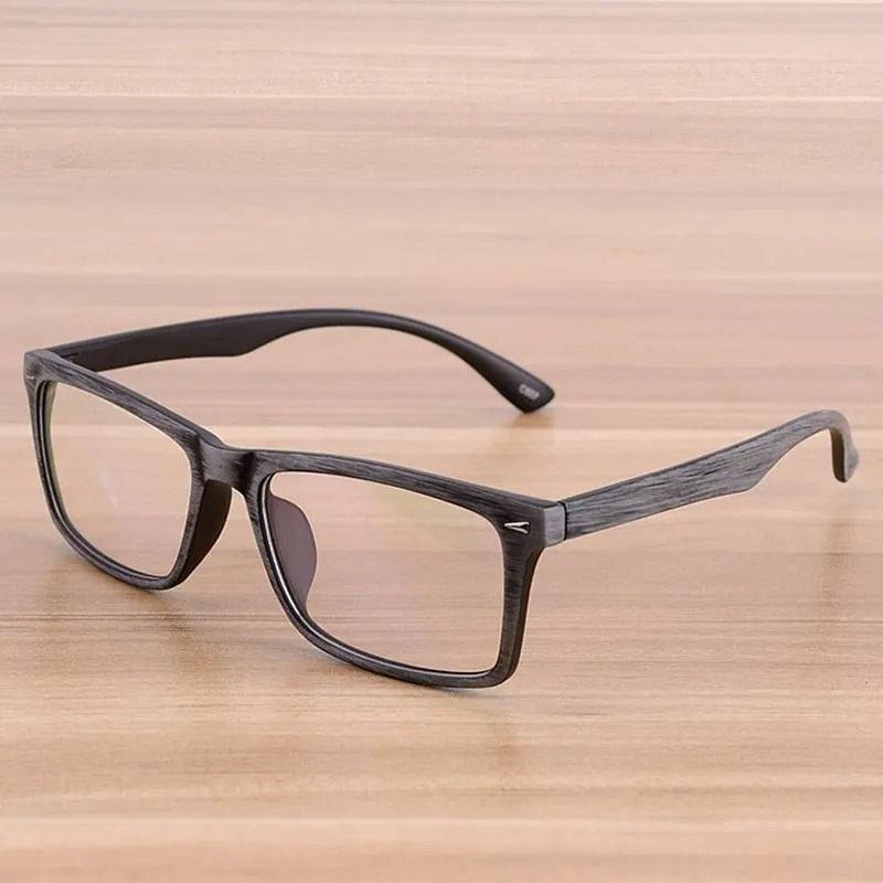 Wood Pattern Vintage Retro Optical Frames 8