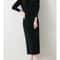 100 Merino Wool Turtleneck Knit Sweater Dress 6