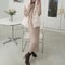 Japanese Inspired Oversized Turtleneck Knit Maxi Dress 4