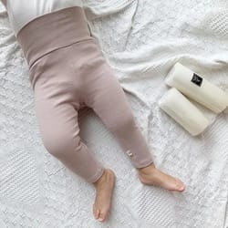 ribbed cotton multi season infant leggings