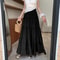 Tiered Ruffle Hem Flowy Maxi Skirt 6