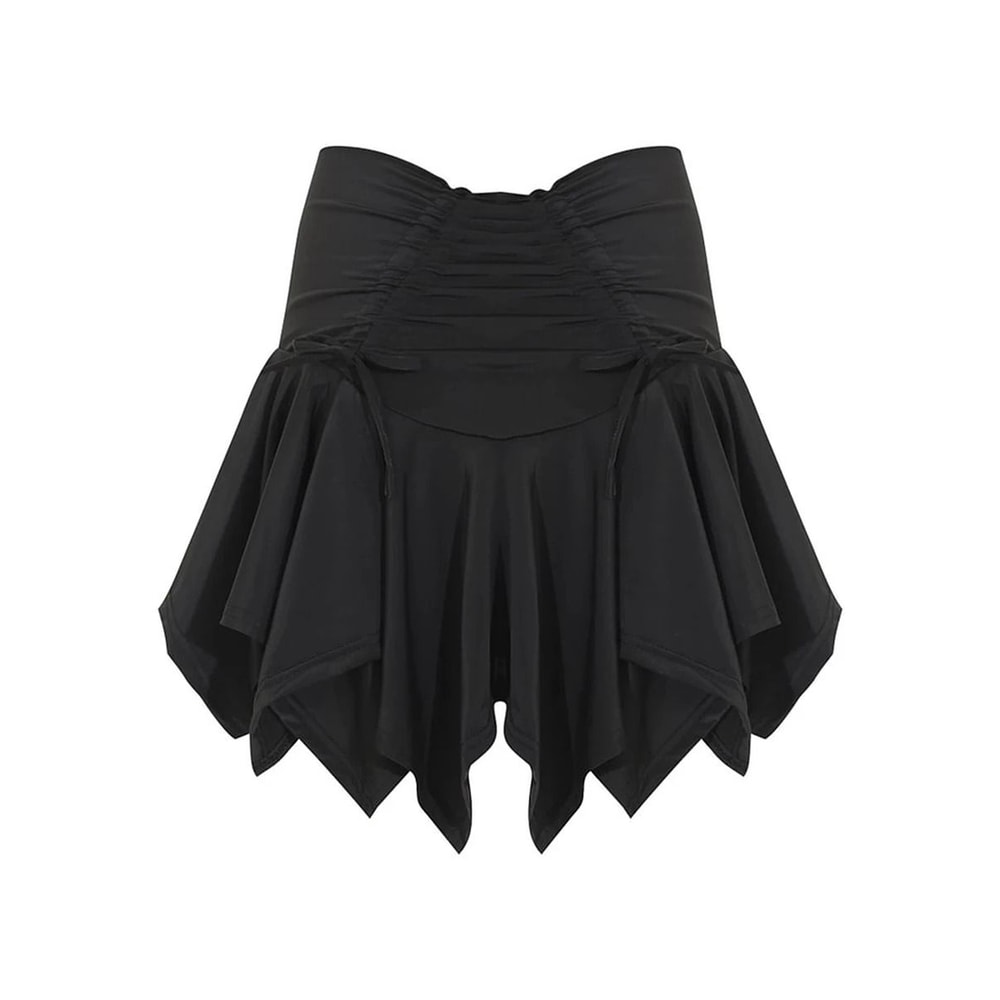 Fairycore Lace Layered Mini Skirt 5