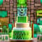 Pixelated Gamer Theme Birthday Candle Set 3