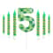 Pixelated Gamer Theme Birthday Candle Set 12