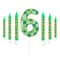 Pixelated Gamer Theme Birthday Candle Set 13