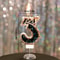 Black Diamond Crown Digital Birthday Candle 9