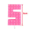 Colorful Pixel Block Gradient Digital Candle 11