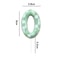 Green Theme Digital Birthday Cake Candle Set 6