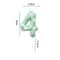 Green Theme Digital Birthday Cake Candle Set 10