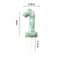 Green Theme Digital Birthday Cake Candle Set 7