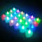 24Piece Red Shell Flameless LED Tea Lights 9