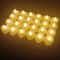 24Piece Red Shell Flameless LED Tea Lights 7