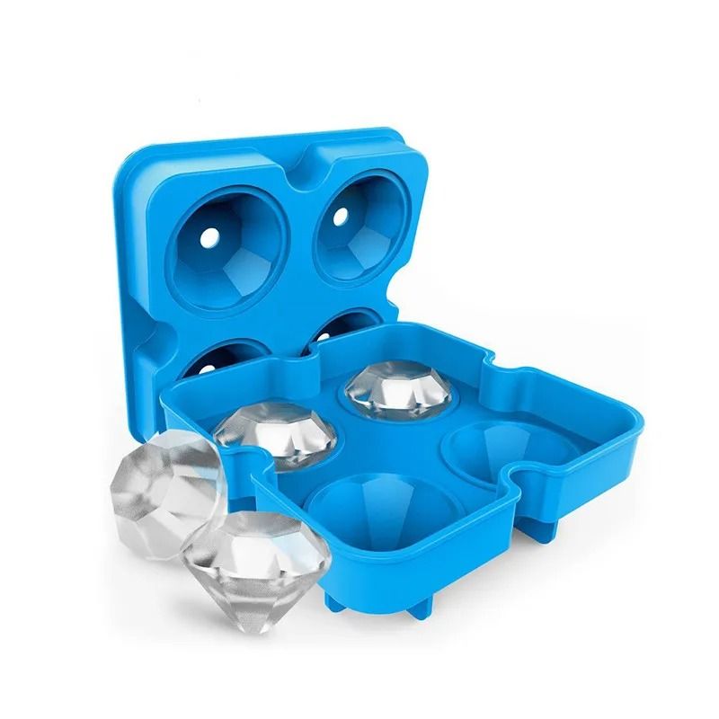 Diamond Shaped Silicone Ice Cube Mold 6