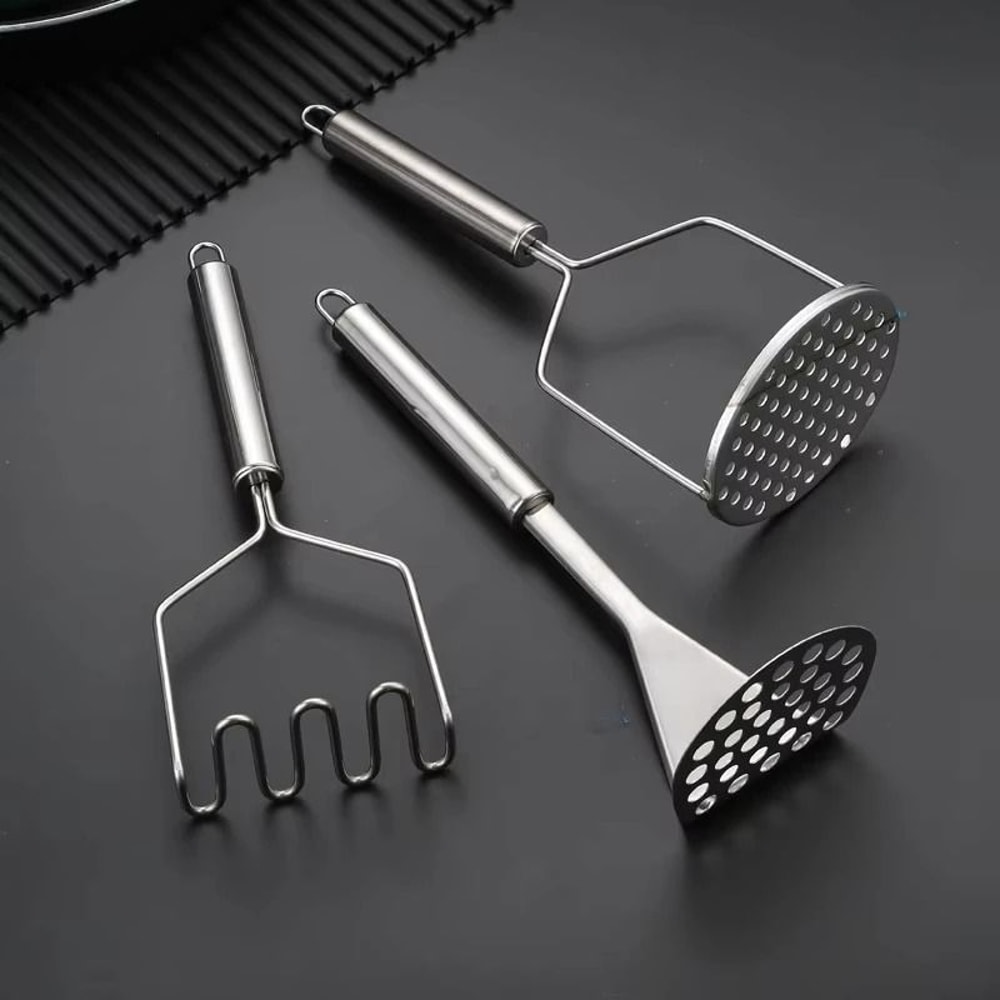 Stainless Steel Manual Potato And Vegetable Masher 1
